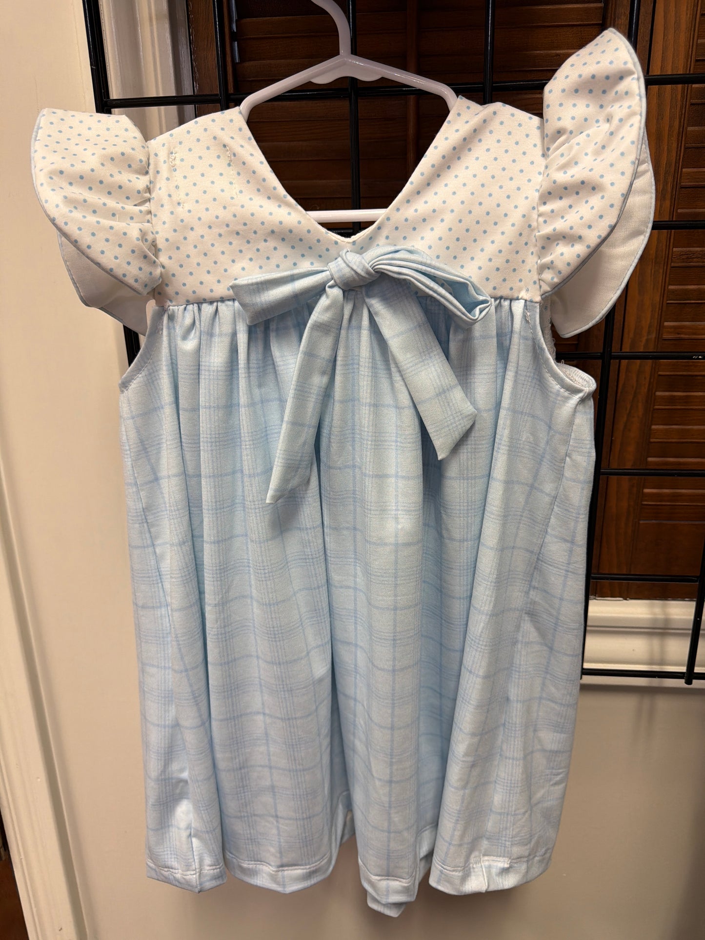 Girls Sea Creature French Knot Dress