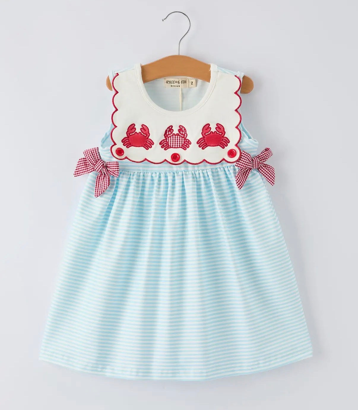 Red Crab Trio Dress