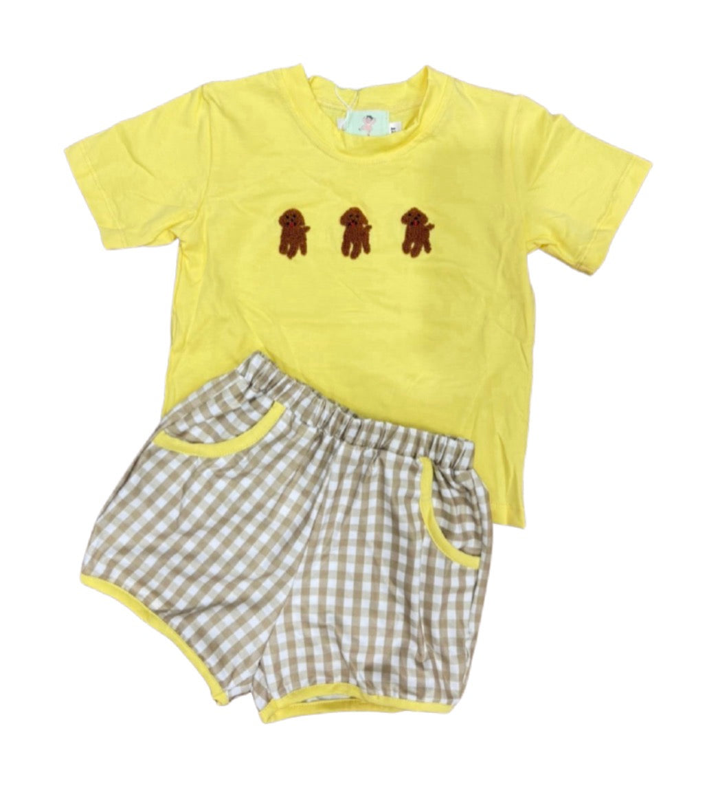 French Knot Trio Dog Set