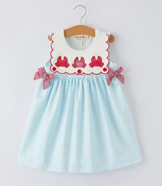 Red Crab Trio Dress