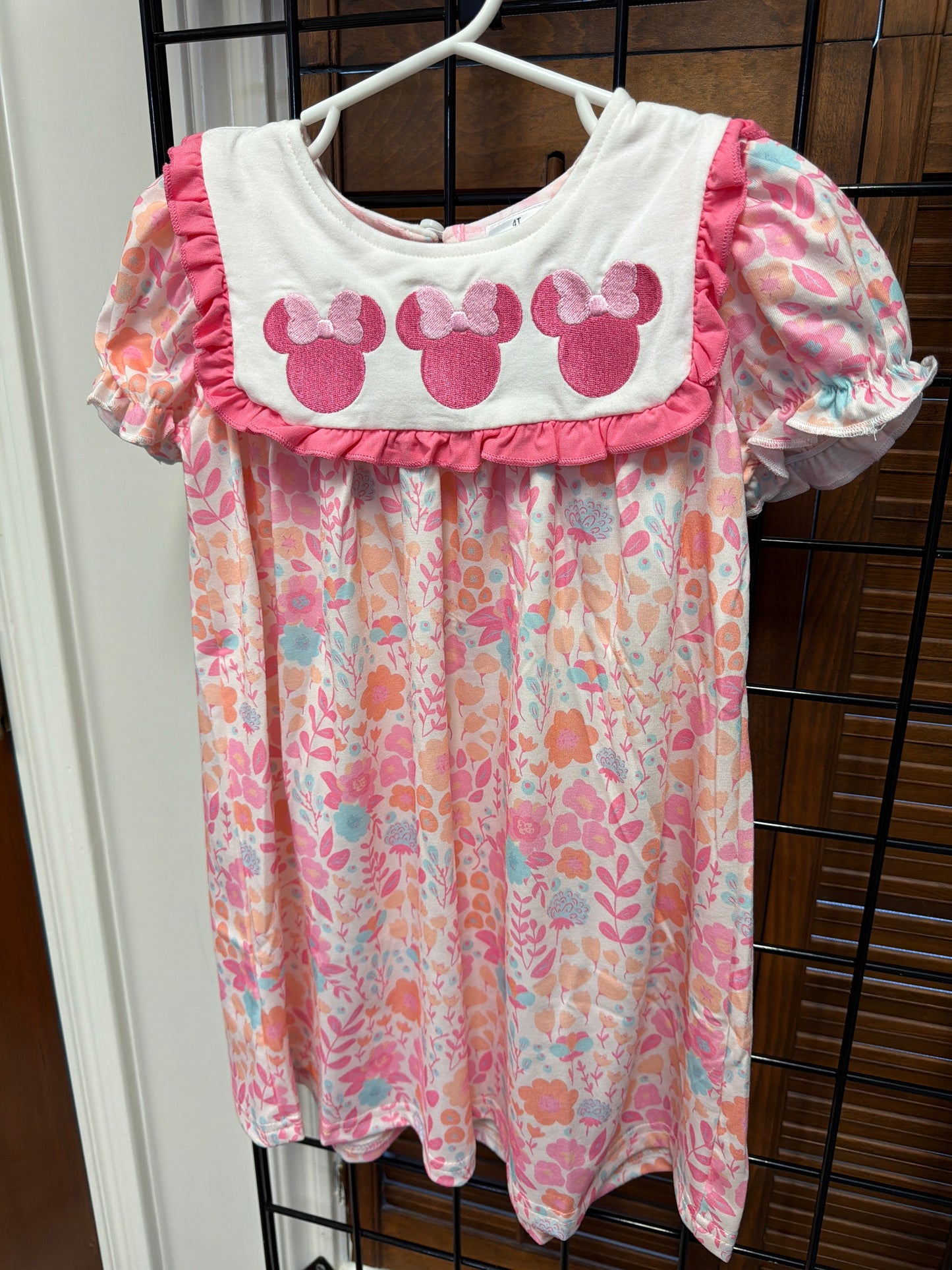 Girls Floral Trio Minnie Dress