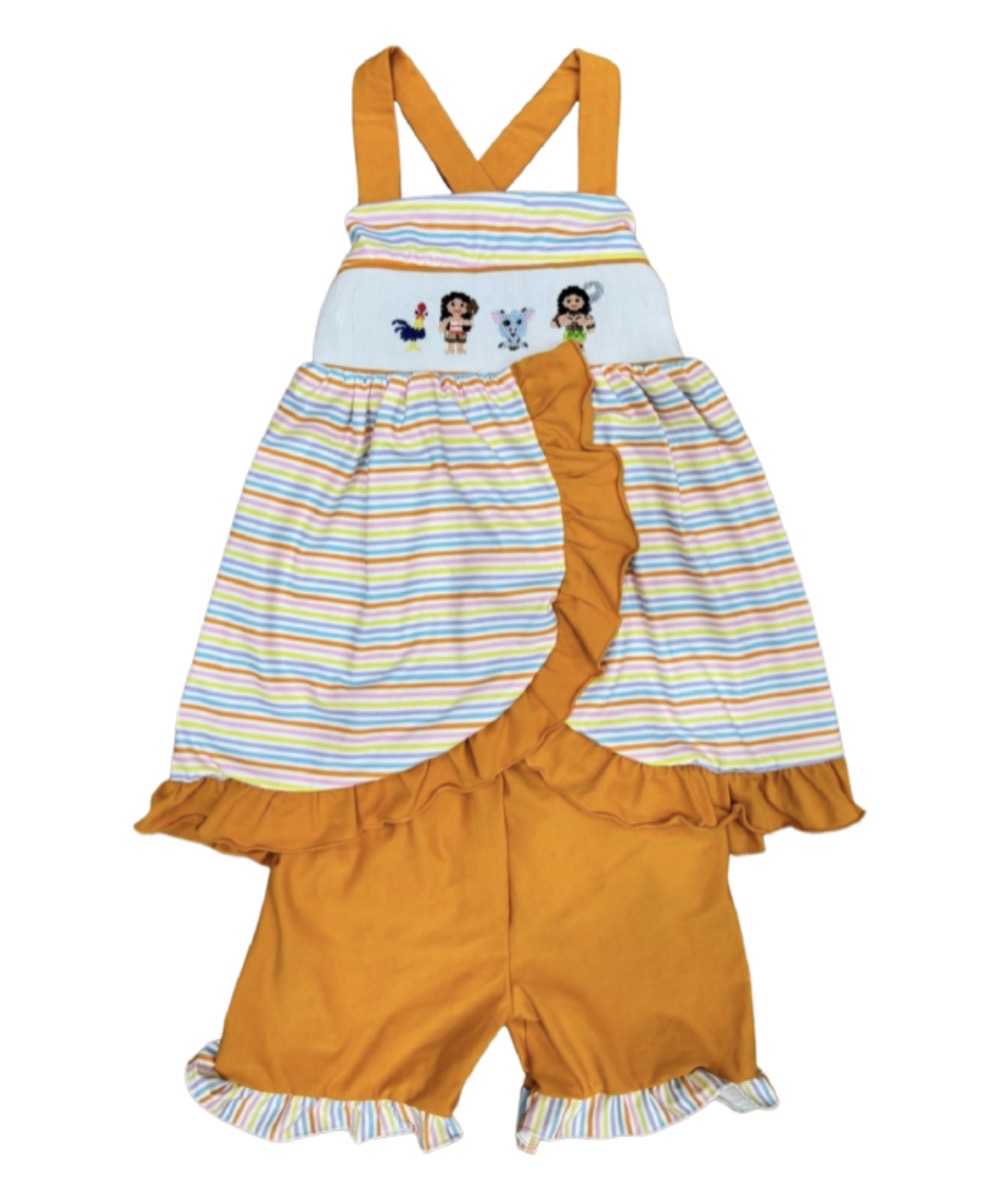 Smocked Moana Set
