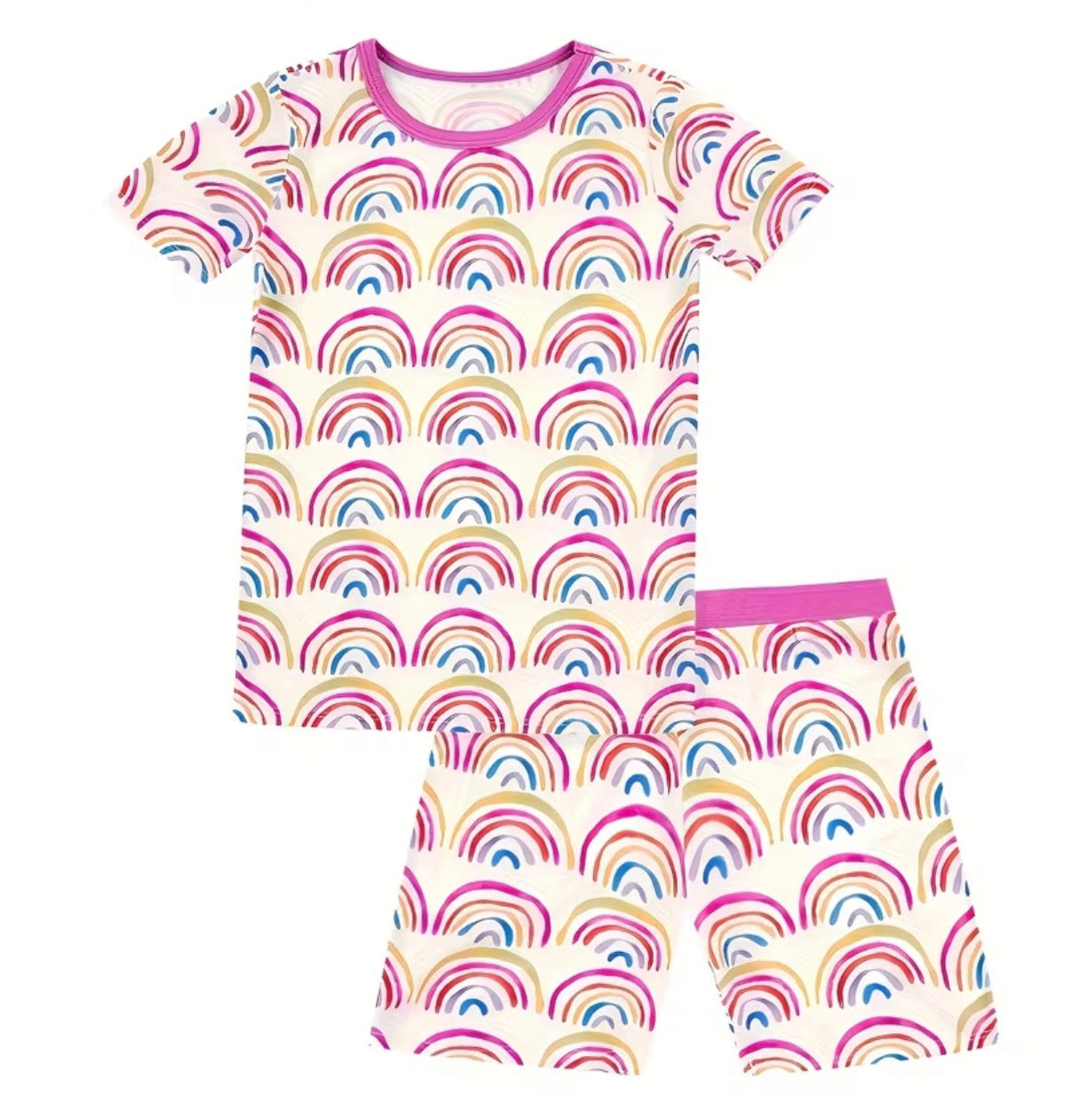 Rainbow Bamboo PJ Set