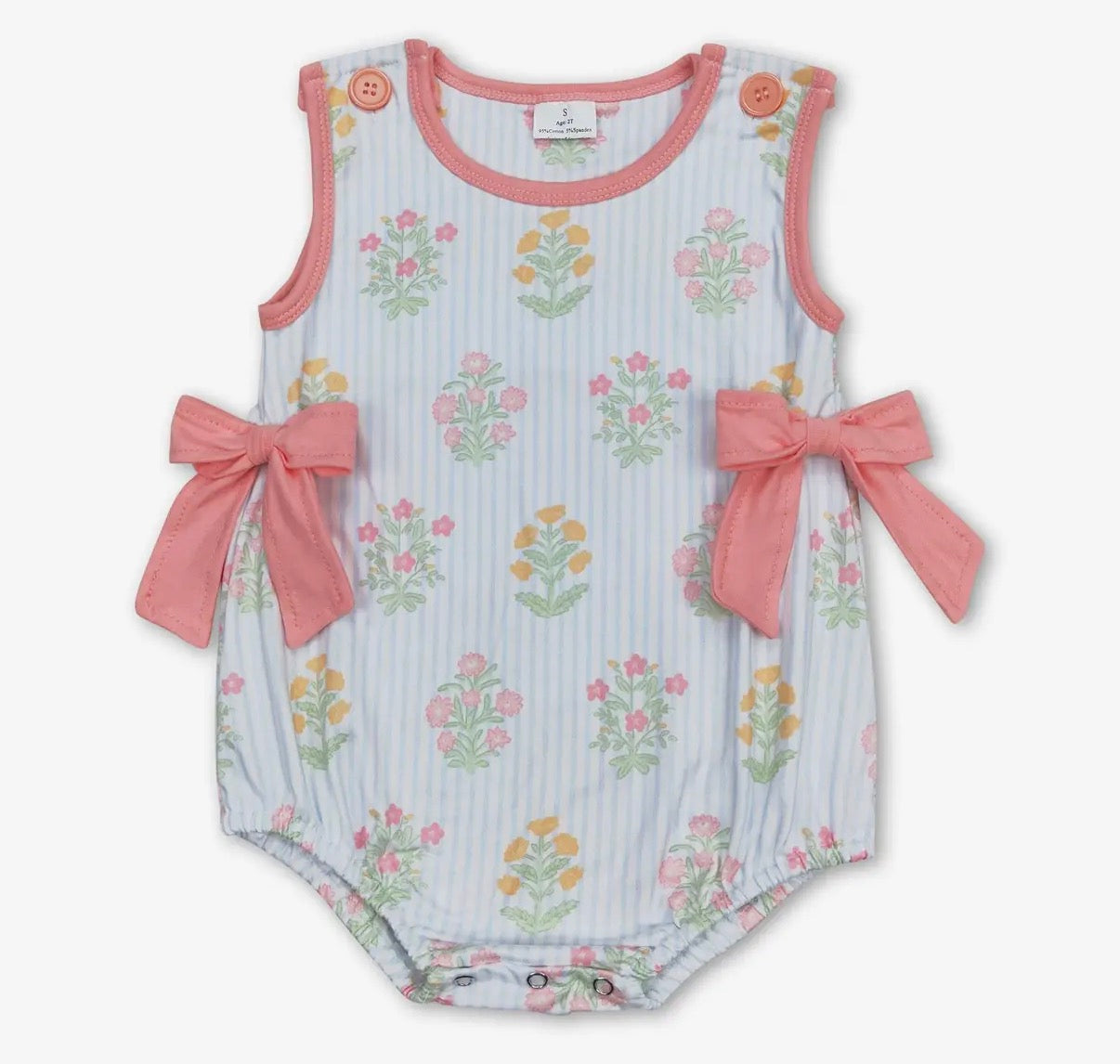 Spring Floral Bow Bubble