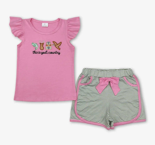 Gods Country Girls Short Set