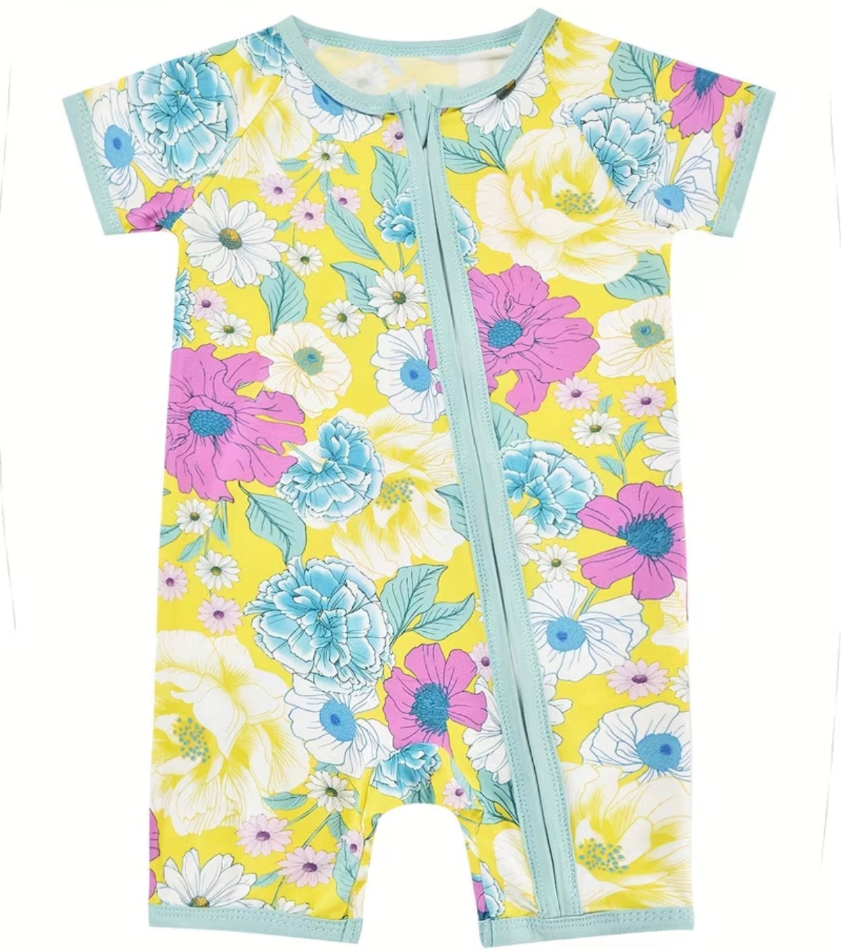 Wild Floral Bamboo Shortie